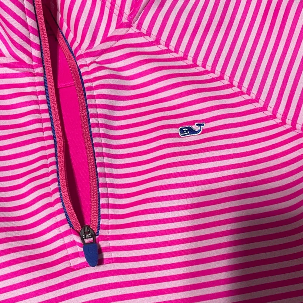 Vineyard Vines Double Face Quarter Zip - Picture 2 of 6